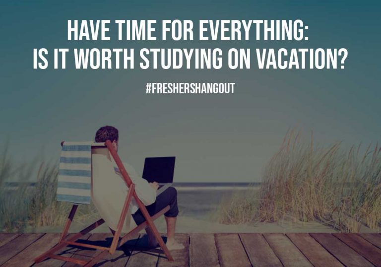 Have Time for Everything: Is It Worth Studying on Vacation?